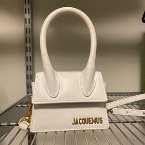Authentic White Jacquemus bag